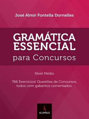cover image of Gramática Essencial para Concursos 20